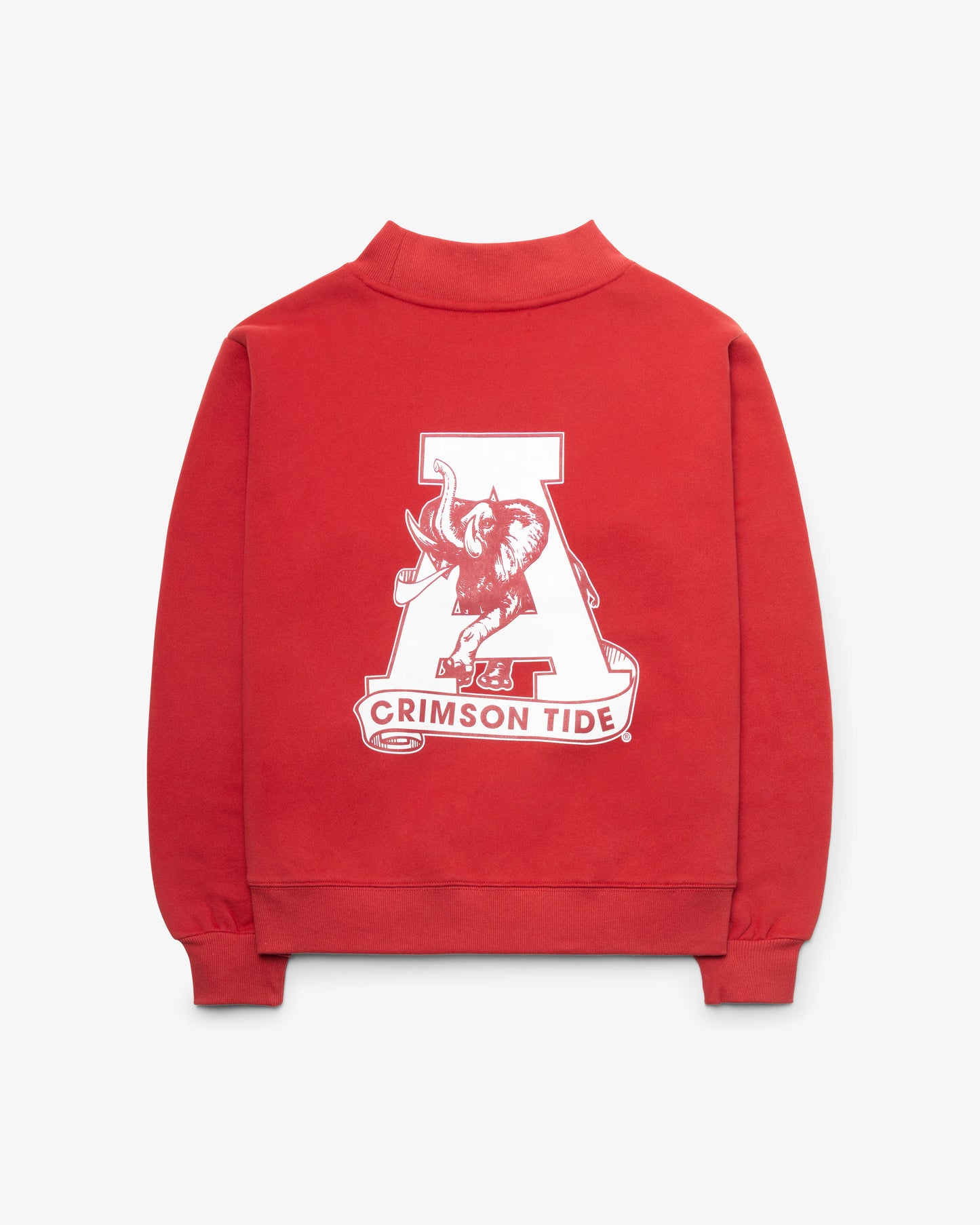 ALABAMA CRIMSON TIDE VINTAGE PARKE X '47 WOMEN'S MOCKNECK