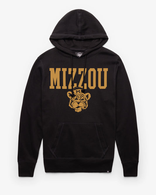 MISSOURI TIGERS VINTAGE STRAIGHT BLOCK '47 HEADLINE HOOD