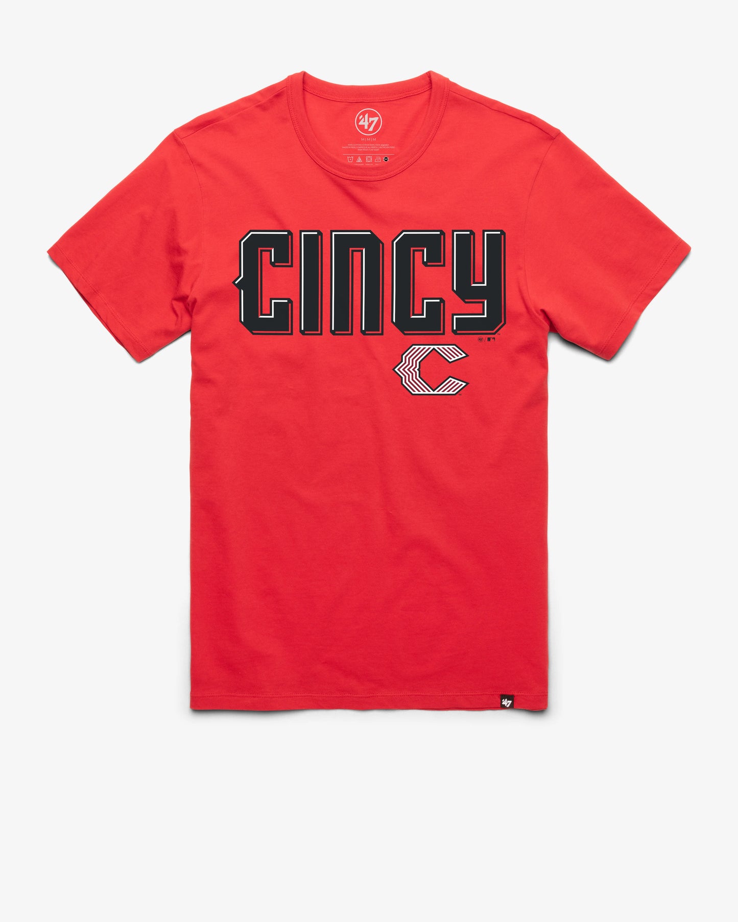 CINCINNATI REDS CITY CONNECT PREGAME '47 FRANKLIN TEE