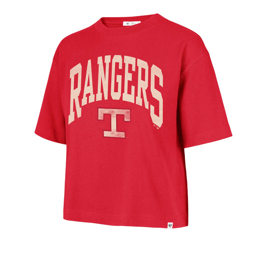 TEXAS RANGERS CITY CONNECT SHALE '47 REED CITY TEE WOMENS