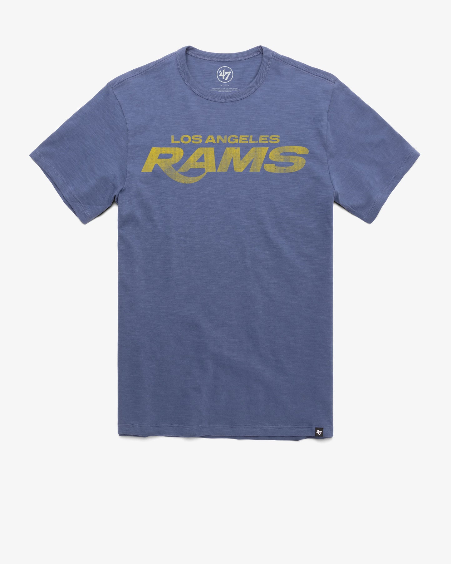 LOS ANGELES RAMS GRIT WORDMARK '47 SCRUM TEE