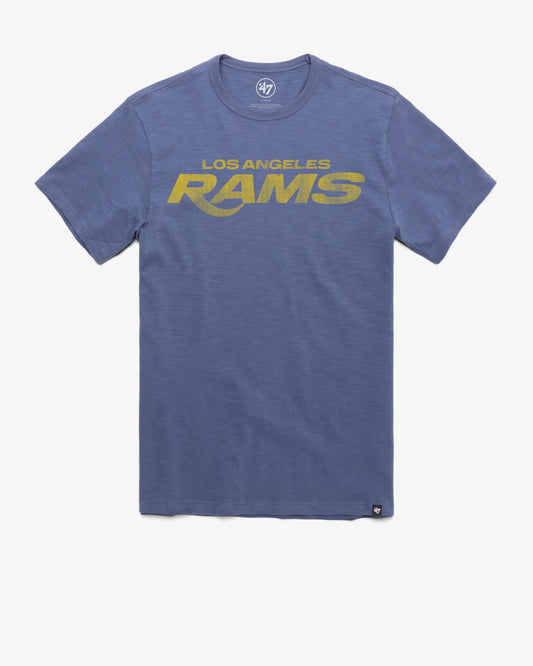 LOS ANGELES RAMS GRIT WORDMARK '47 SCRUM TEE