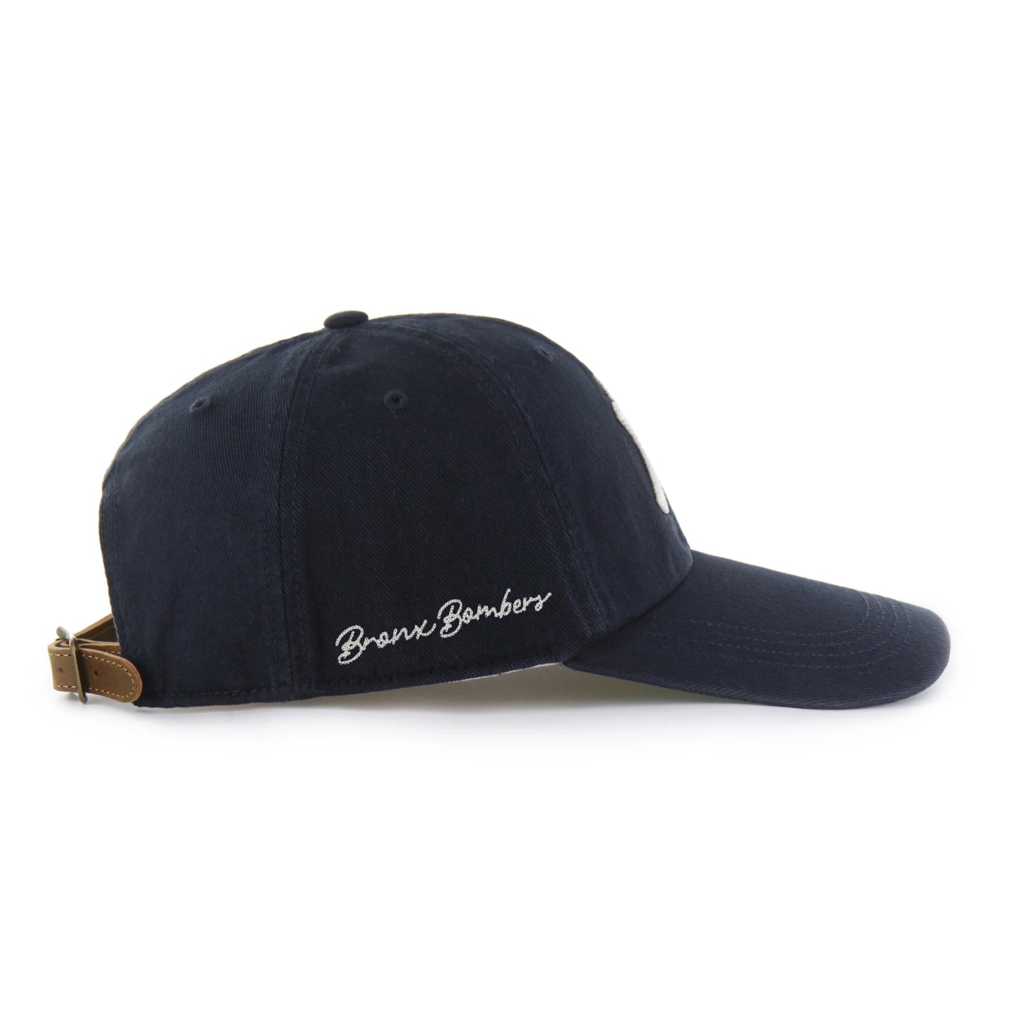 NEW YORK YANKEES CHAIN SIDE STITCH '47 CLEAN UP LONG VISOR