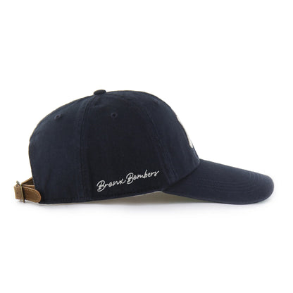 NEW YORK YANKEES CHAIN SIDE STITCH '47 CLEAN UP LONG VISOR