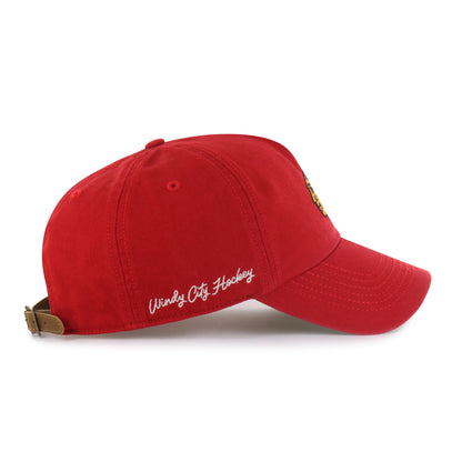 CHICAGO BLACKHAWKS CHAIN SIDE STITCH '47 CLEAN UP PINCH FRONT
