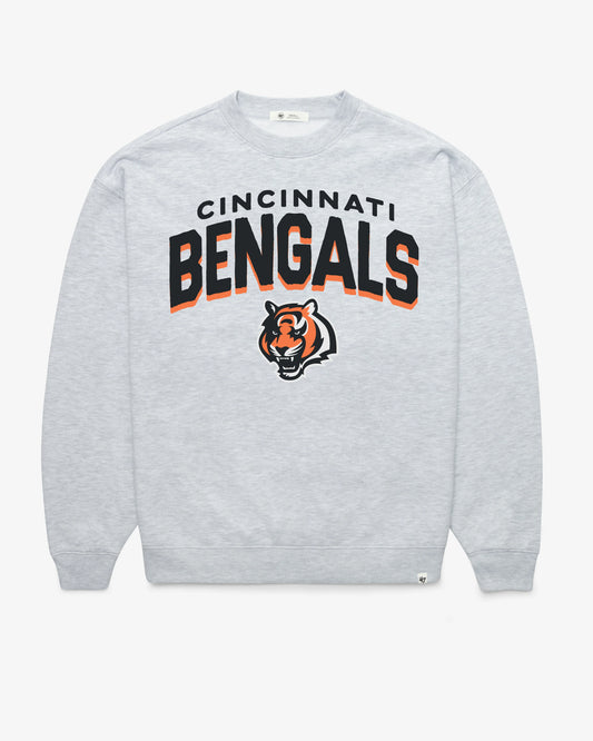 CINCINNATI BENGALS CAMPUS ARCH CLOUD '47 OVERSIZED CREW WOMENS