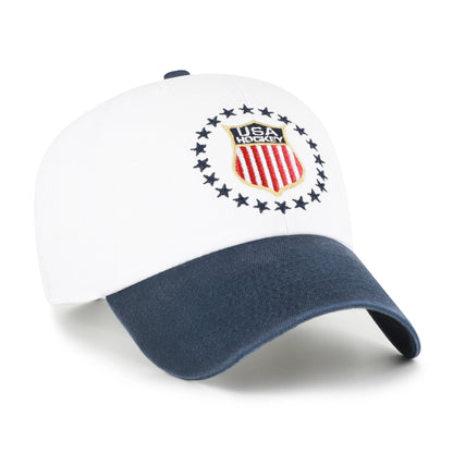USA HOCKEY SPANGLED CIRCLE '47 CLEAN UP