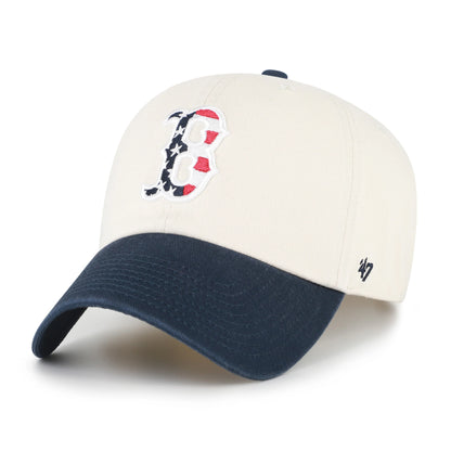 BOSTON RED SOX FLAG FILL TWO TONE '47 CLEAN UP
