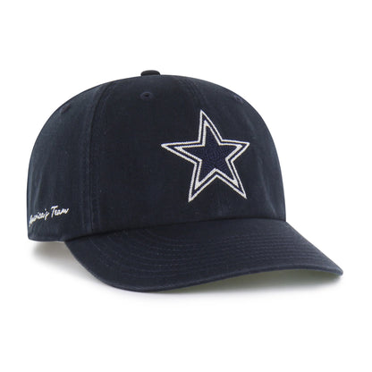 DALLAS COWBOYS CHAIN SIDE STITCH '47 CLEAN UP ROUND VISOR