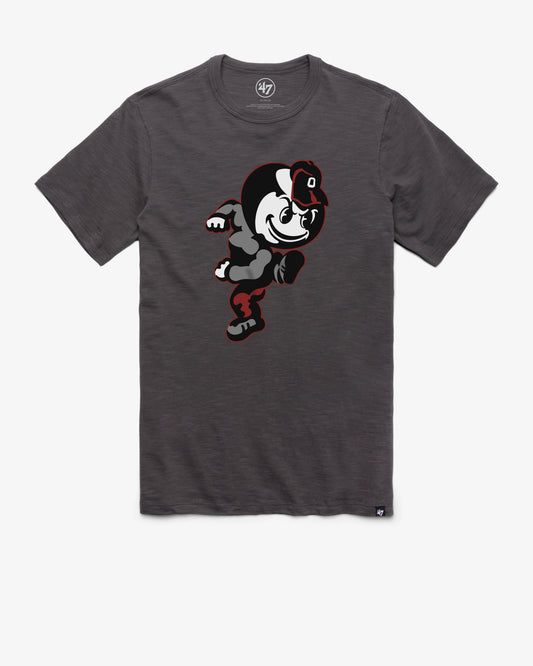 OHIO STATE BUCKEYES VINTAGE GRIT '47 SCRUM TEE
