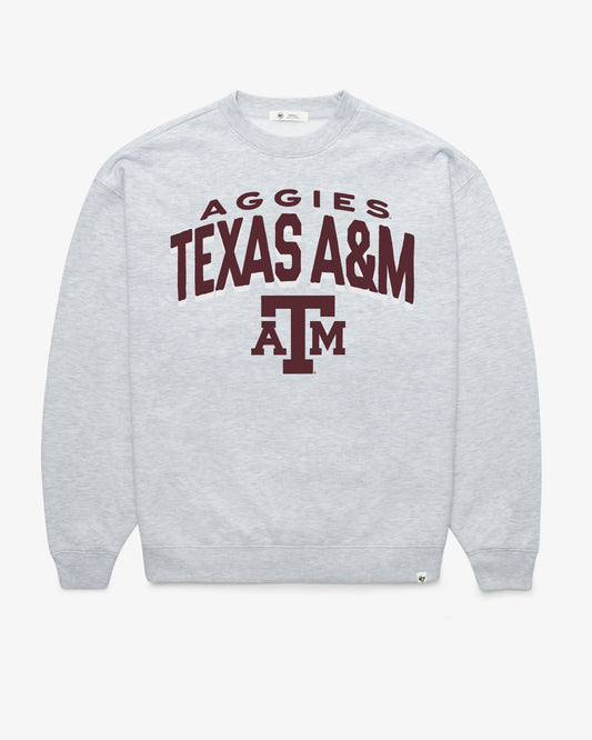 TEXAS A&M AGGIES CAMPUS ARCH CLOUD '47 OVERSIZED CREW WOMENS