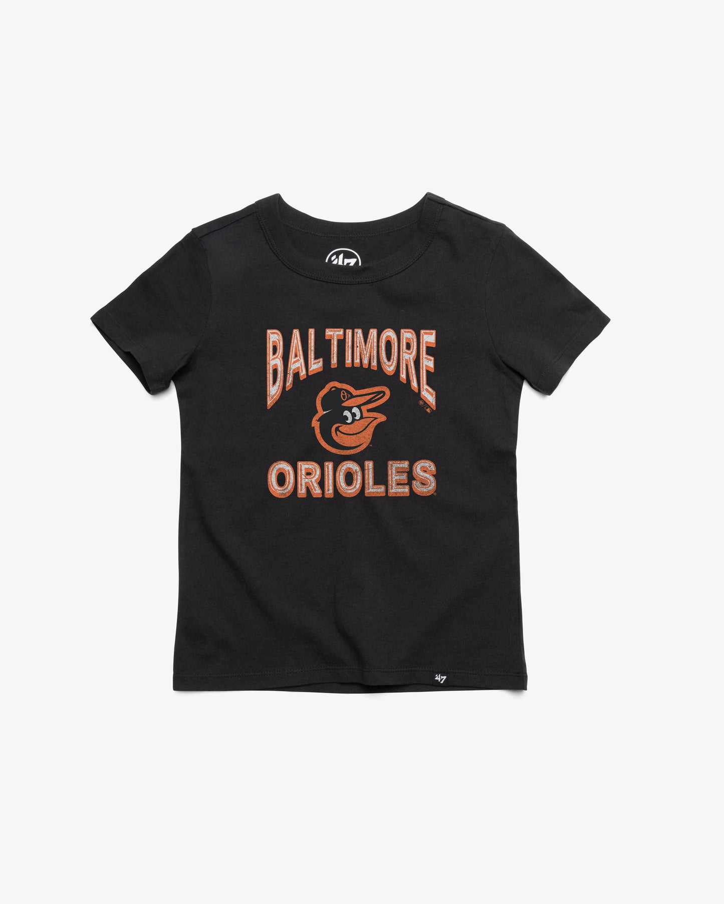 BALTIMORE ORIOLES FAN OUT '47 KID'S FRANKLIN TEE