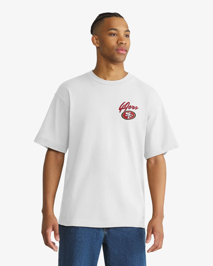 SAN FRANCISCO 49ERS BACKER SCRIPT ILLUSTRATED '47 FOUNDATION TEE