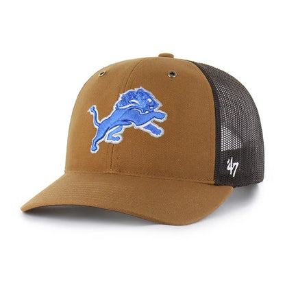 DETROIT LIONS CARHARTT '47 TRUCKER RF  RELAXED FIT