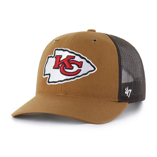 KANSAS CITY CHIEFS CARHARTT '47 TRUCKER RF  RELAXED FIT