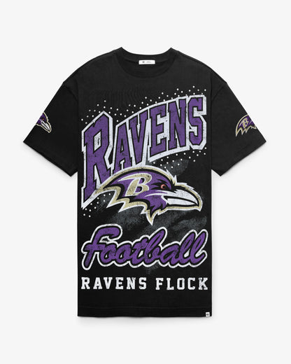 BALTIMORE RAVENS GEMSTONE SWASH '47 WOMEN'S T-SHIRT DRESS