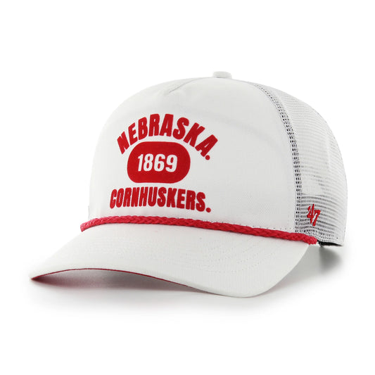 Nebraska Cornhuskers Vintage Flock Ball '47 Hitch