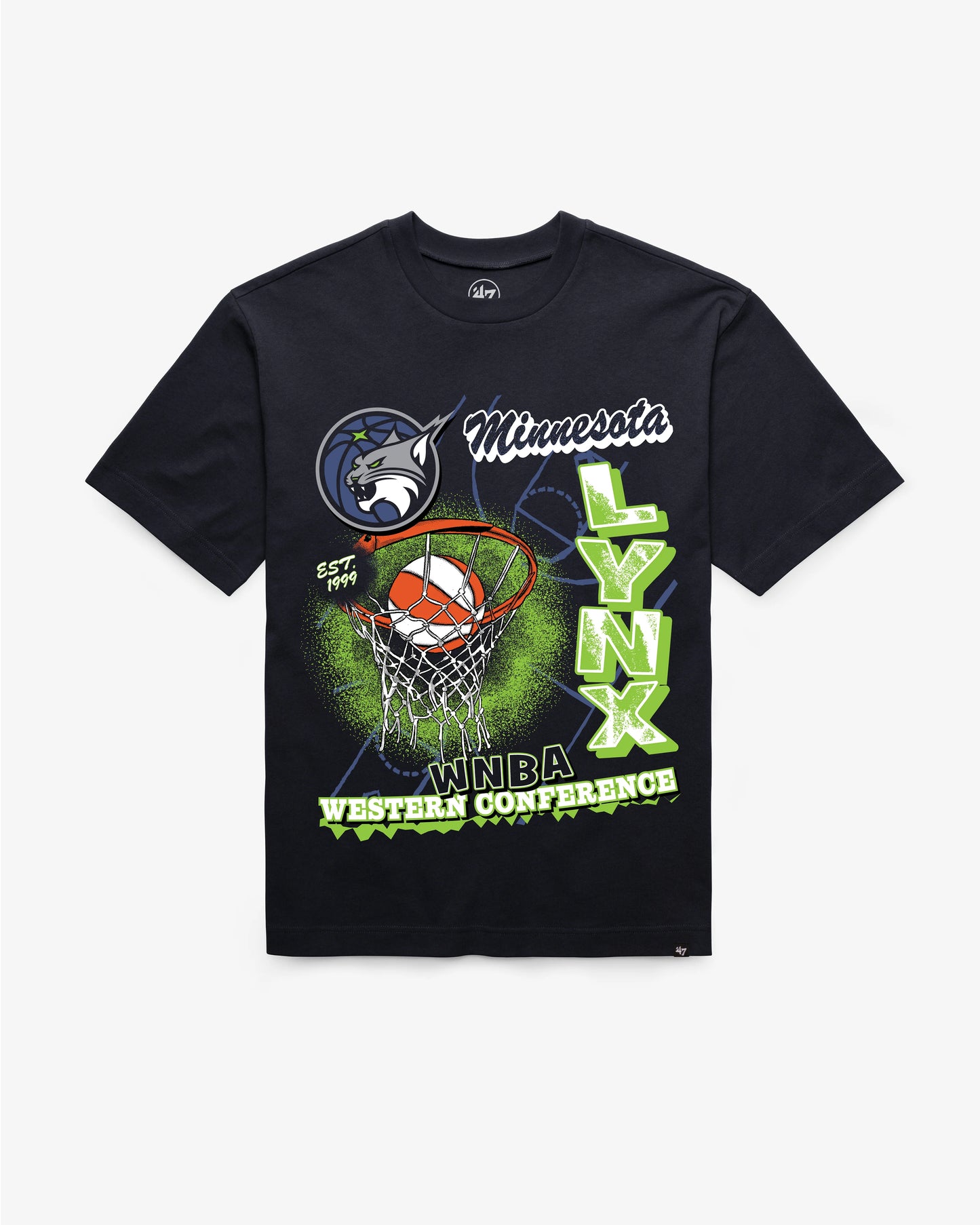 Minnesota Lynx Paint Drive '47 Foundation Tee