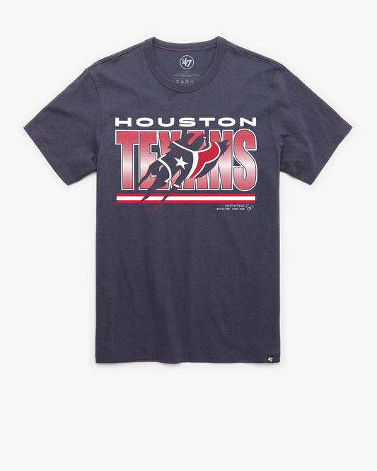 HOUSTON TEXANS TEAM THUNDER RIP '47 FRANKLIN TEE