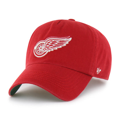 DETROIT RED WINGS CHAIN SIDE STITCH '47 CLEAN UP PINCH FRONT