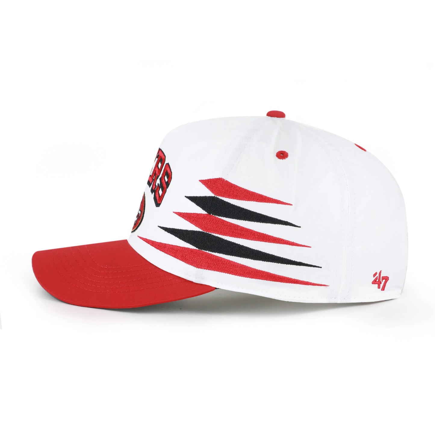 SAN FRANCISCO 49ERS DIAMOND CUT BRRR '47 HITCH RF RELAXED FIT
