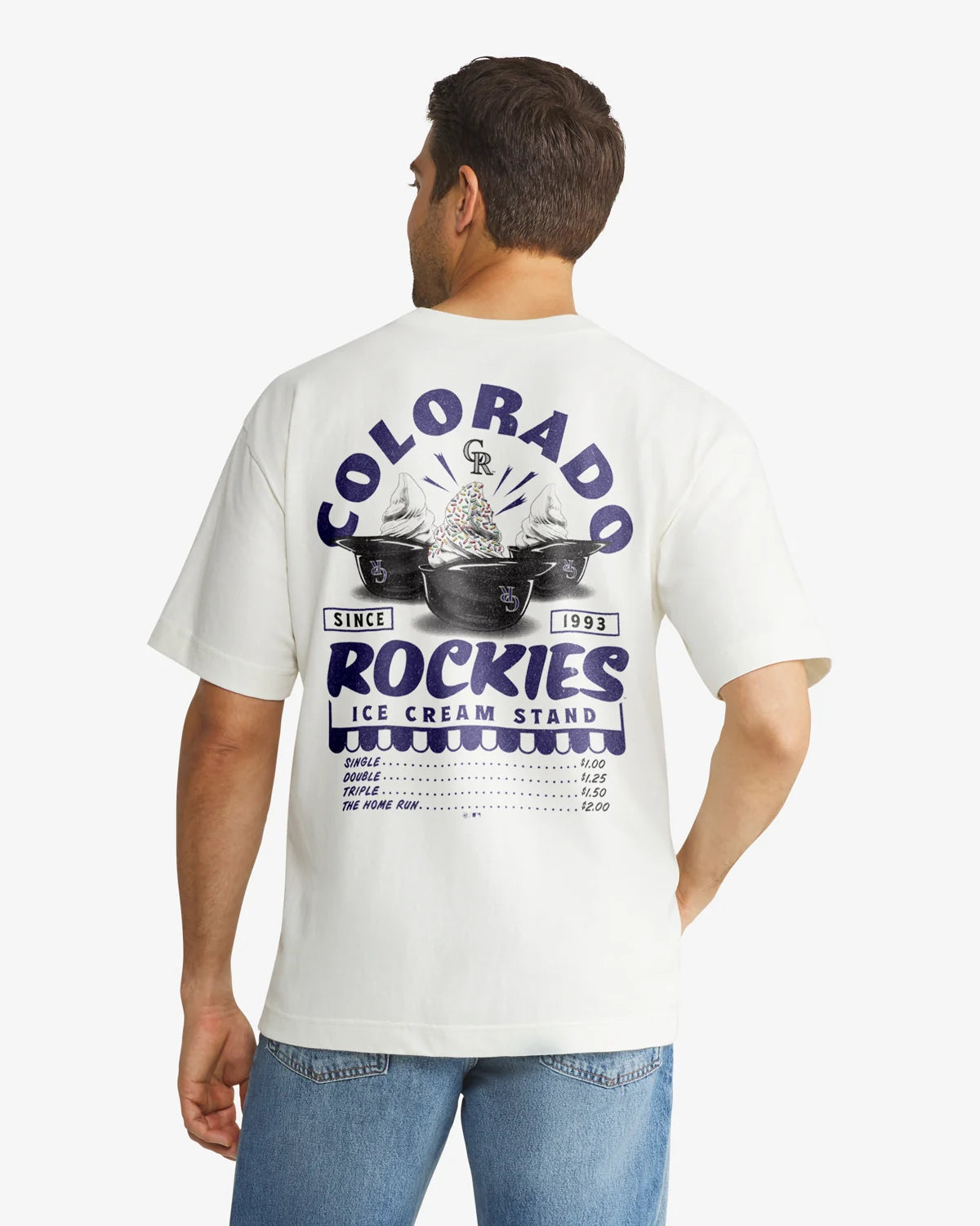 Colorado Rockies Ice Cream Stand '47 Foundation Tee