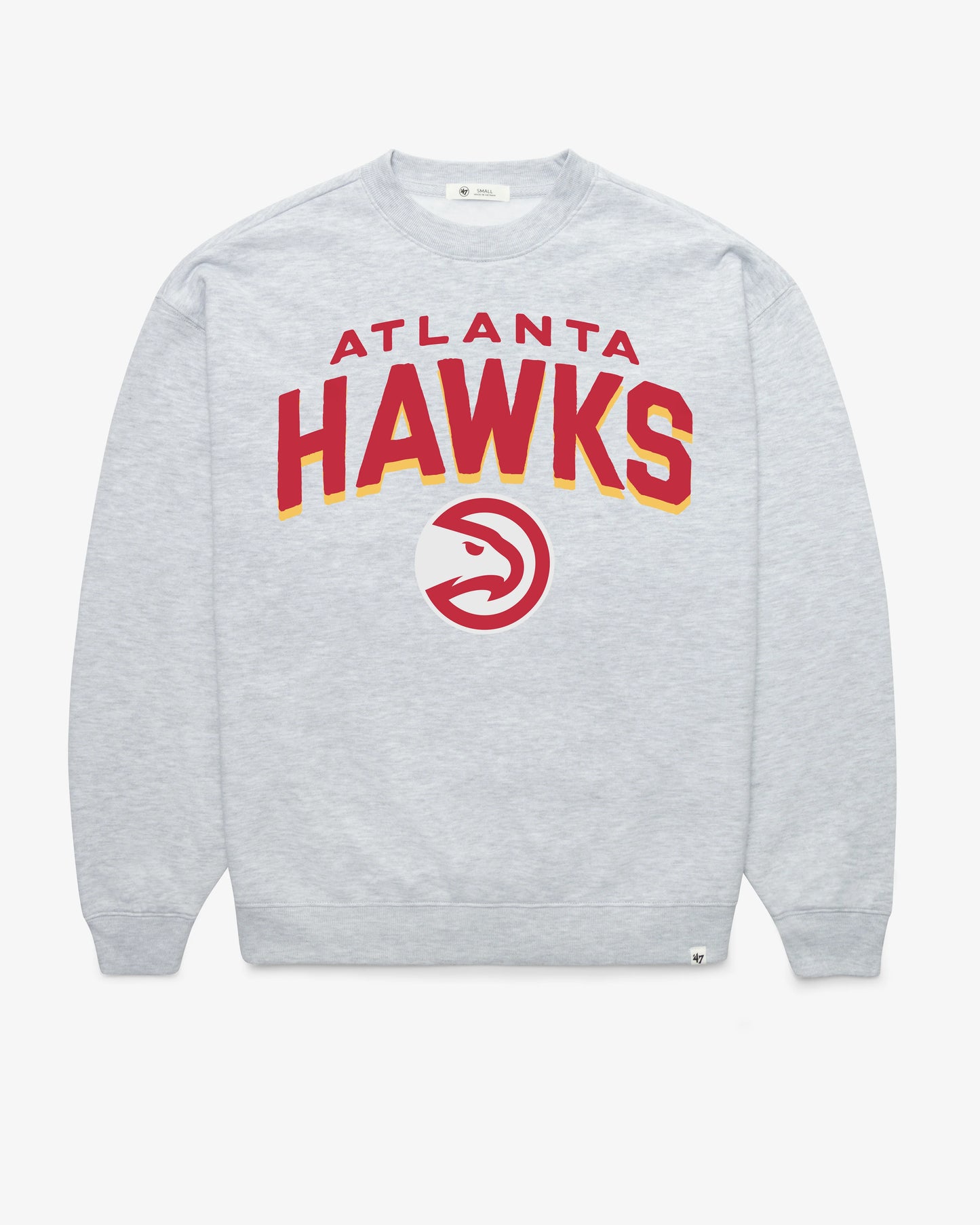 ATLANTA HAWKS CAMPUS ARCH CLOUD '47 OVERSIZED CREW WOMENS