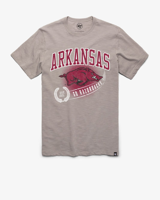 ARKANSAS RAZORBACKS STREAK '47 SCRUM TEE