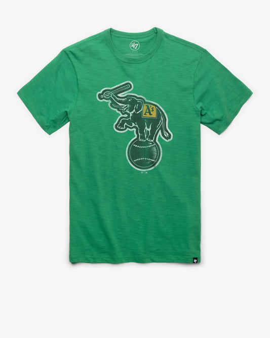 ATHLETICS BASEBALL COOPERSTOWN GRIT '47 SCRUM TEE