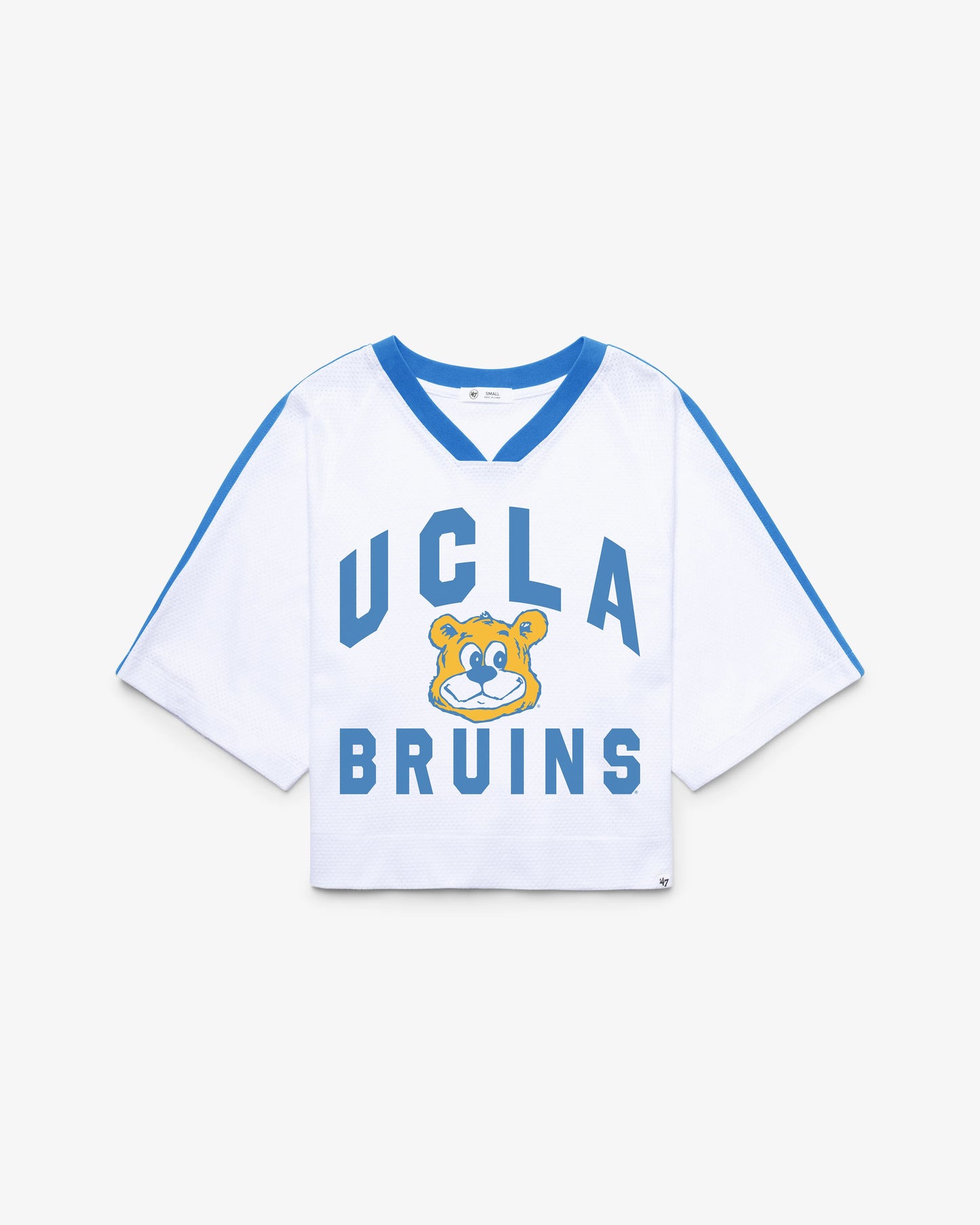 UCLA BRUINS BIG OVERARCH '47 WOMEN'S DROP NEEDLE RAGLAN JERSEY