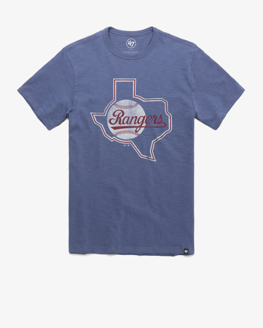 TEXAS RANGERS COOPERSTOWN GRIT '47 SCRUM TEE
