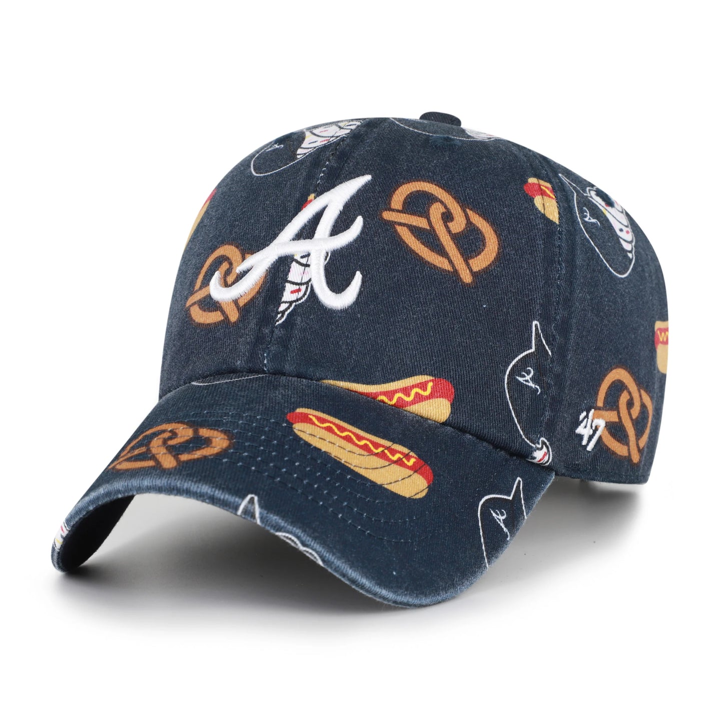 ATLANTA BRAVES PRINTFETTI KID'S '47 CLEAN UP