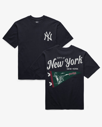 NEW YORK YANKEES CIRCLE CITY BACKER '47 FOUNDATION TEE