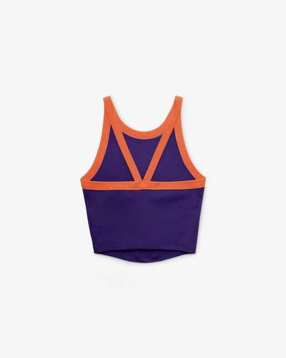 CLEMSON TIGERS SHIMMER SHADOW '47 WOMEN'S SPORTY TANK