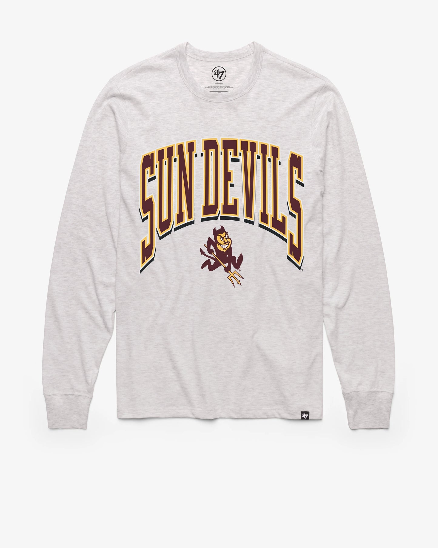 ARIZONA STATE SUN DEVILS ASU WALK TALL '47 FRANKLIN LONG SLEEVE TEE