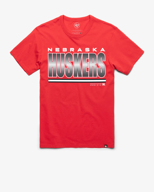 NEBRASKA CORNHUSKERS THUNDER RIP '47 FRANKLIN TEE
