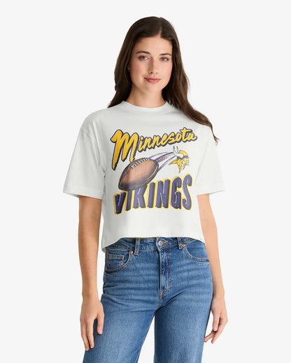 MINNESOTA VIKINGS DIME TIME '47 REED CITY TEE WOMENS