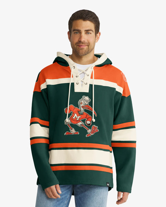 MIAMI HURRICANES SUPERIOR '47 LACER HOOD
