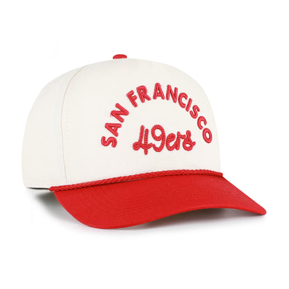 SAN FRANCISCO 49ERS ROPE SCRIPT '47 WOMEN'S HITCH RF RELAXED FIT