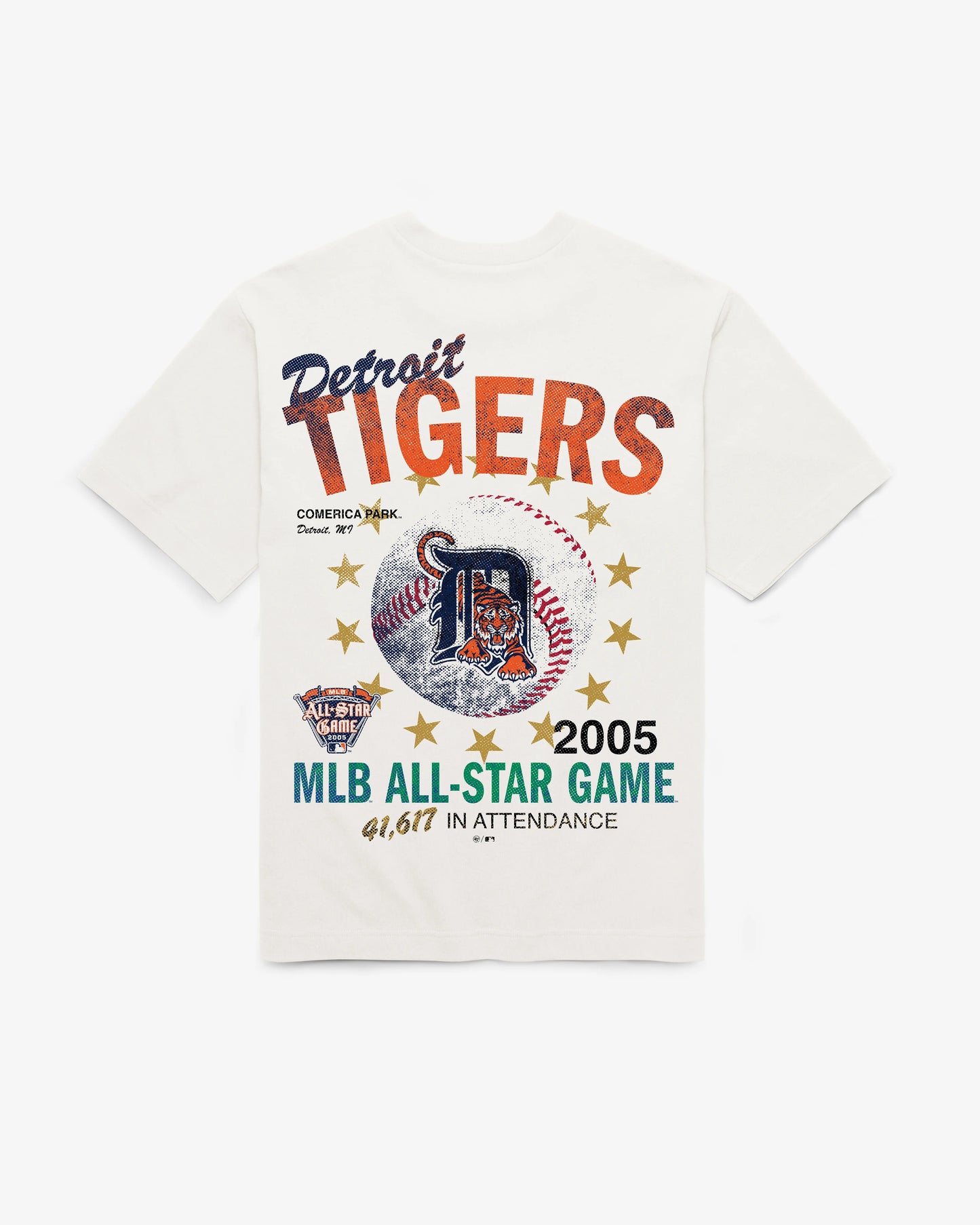 DETROIT TIGERS COOPERSTOWN ALL STAR GAME '47 FOUNDATION TEE