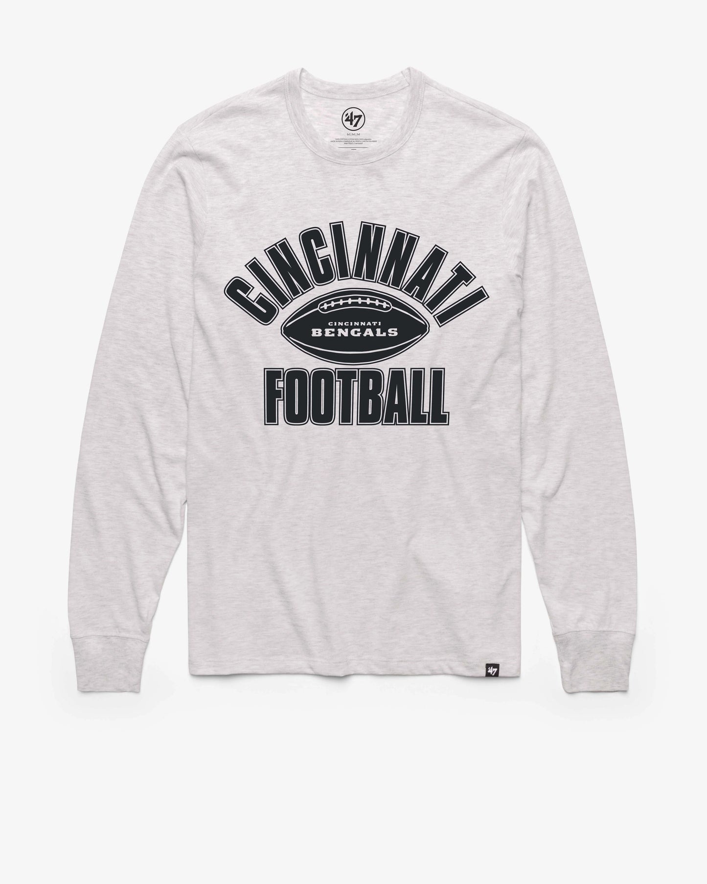 CINCINNATI BENGALS ISSUED '47 FRANKLIN LONG SLEEVE TEE
