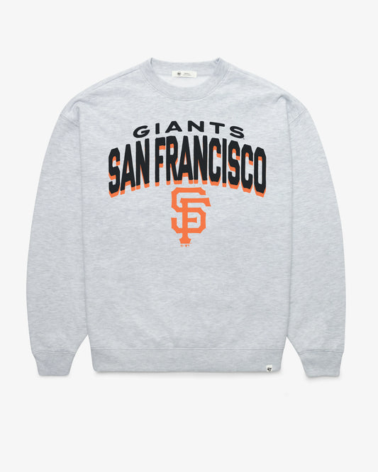 SAN FRANCISCO GIANTS CAMPUS ARCH CLOUD '47 OVERSIZED CREW WOMENS
