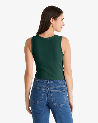 MIAMI HURRICANES STRAIGHT CUT '47 BABY RIB TANK WOMENS