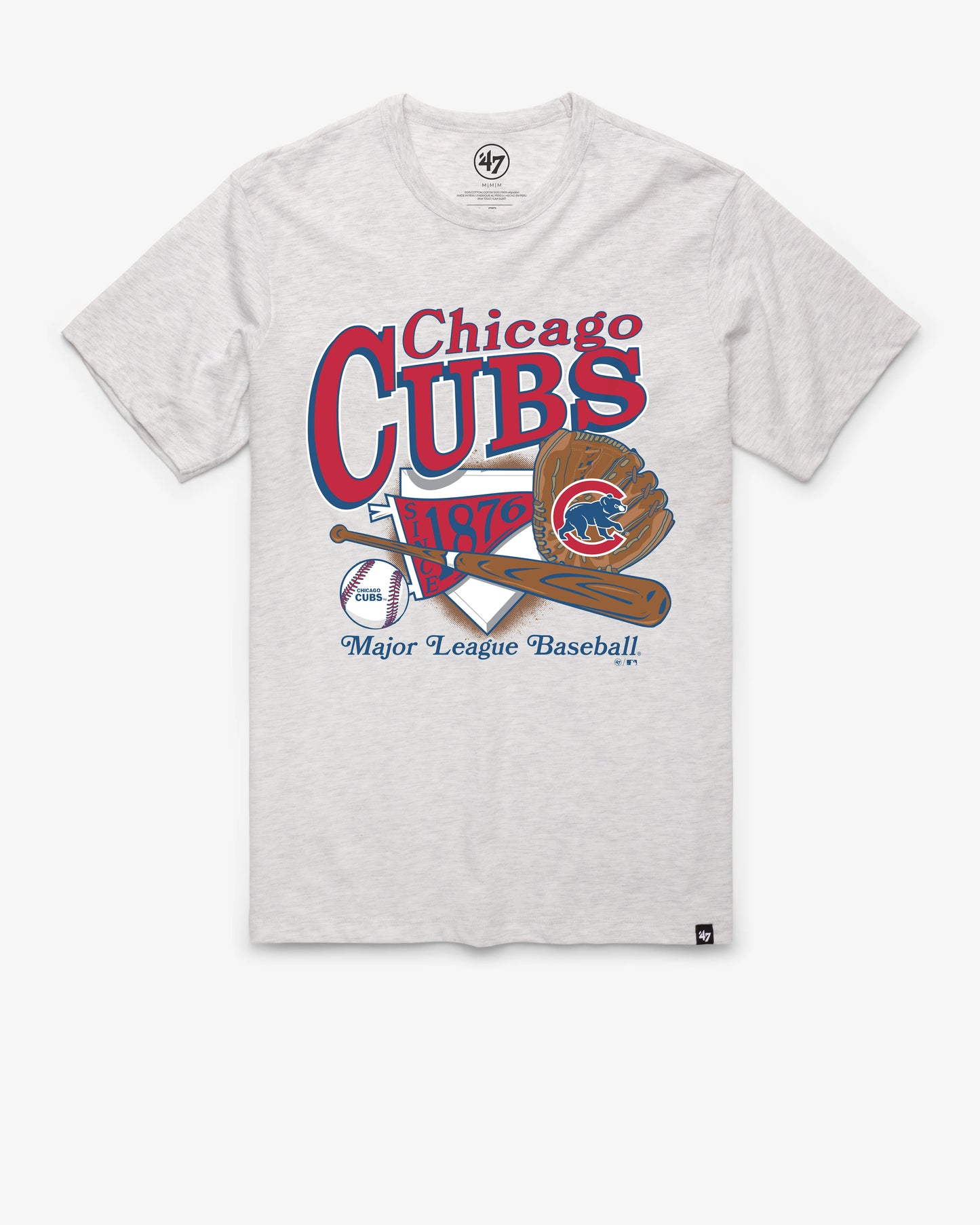 CHICAGO CUBS AT BAT '47 FRANKLIN TEE