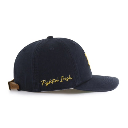 NOTRE DAME STANDALON CHAIN SIDE STITCH '47 CLEAN UP FLAT BRIM