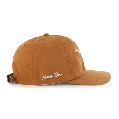 TEXAS LONGHORNS CHAIN SIDE STITCH '47 CLEAN UP FLAT BRIM