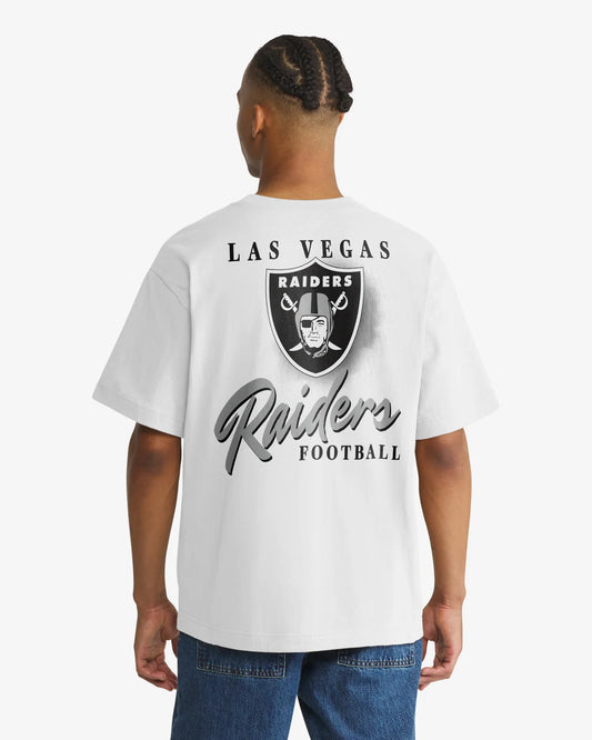 LAS VEGAS RAIDERS BACKER SCRIPT ILLUSTRATED '47 FOUNDATION TEE