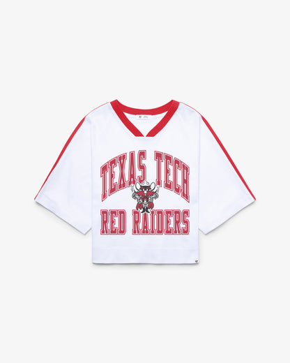 TEXAS TECH RED RAIDERS BIG OVERARCH '47 WOMEN'S DROP NEEDLE RAGLAN JERSEY