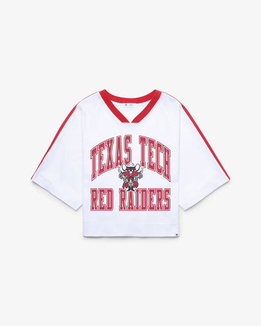 TEXAS TECH RED RAIDERS BIG OVERARCH '47 WOMEN'S DROP NEEDLE RAGLAN JERSEY