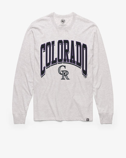 COLORADO ROCKIES WALK TALL '47 FRANKLIN LONG SLEEVE TEE